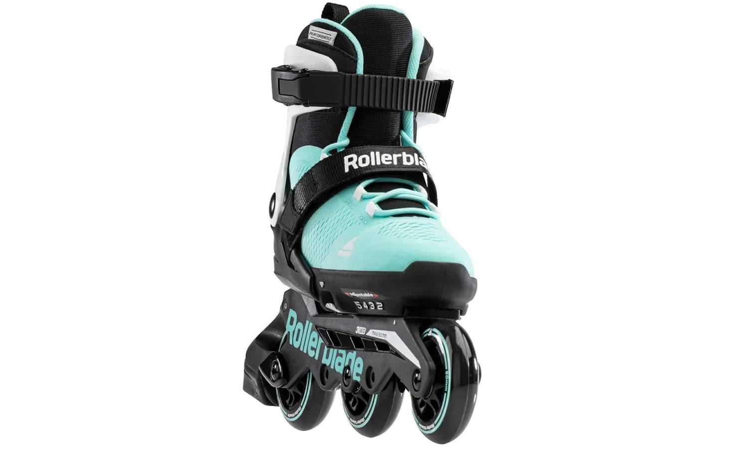 Ролики Rollerblade Microblade 3WD 2023 aqua-white 28-32 6 Ролики Rollerblade Microblade 3WD 2023 aqua-white 28-32 6
