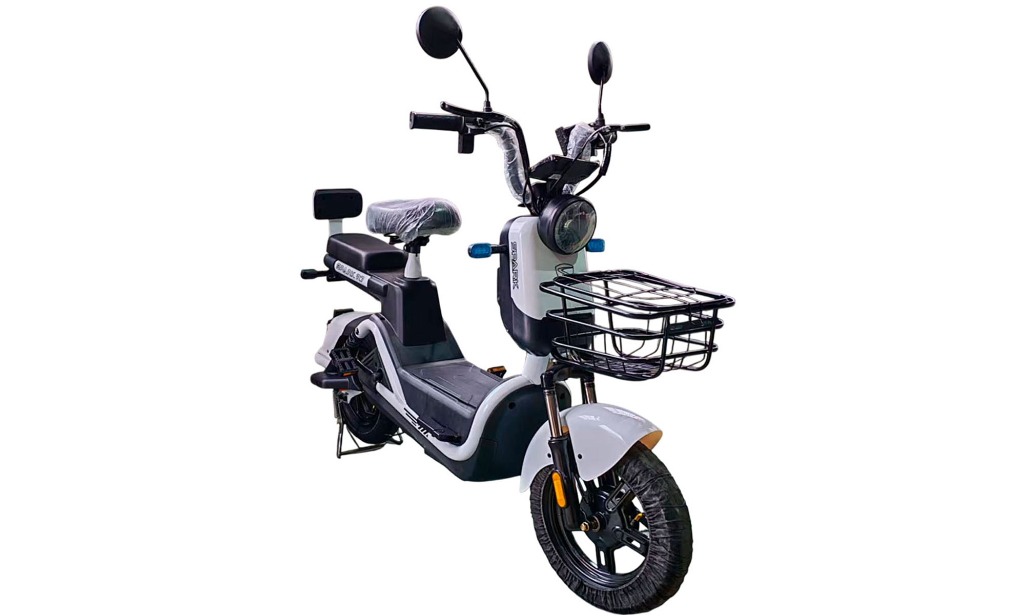 Велосипед с электромотором SPARK R7 10", размер One Size, рама 14", 60V/800W/25Ah, год 2026, белый 2 Велосипед с электромотором SPARK R7 10", размер One Size, рама 14", 60V/800W/25Ah, год 2026, белый 2