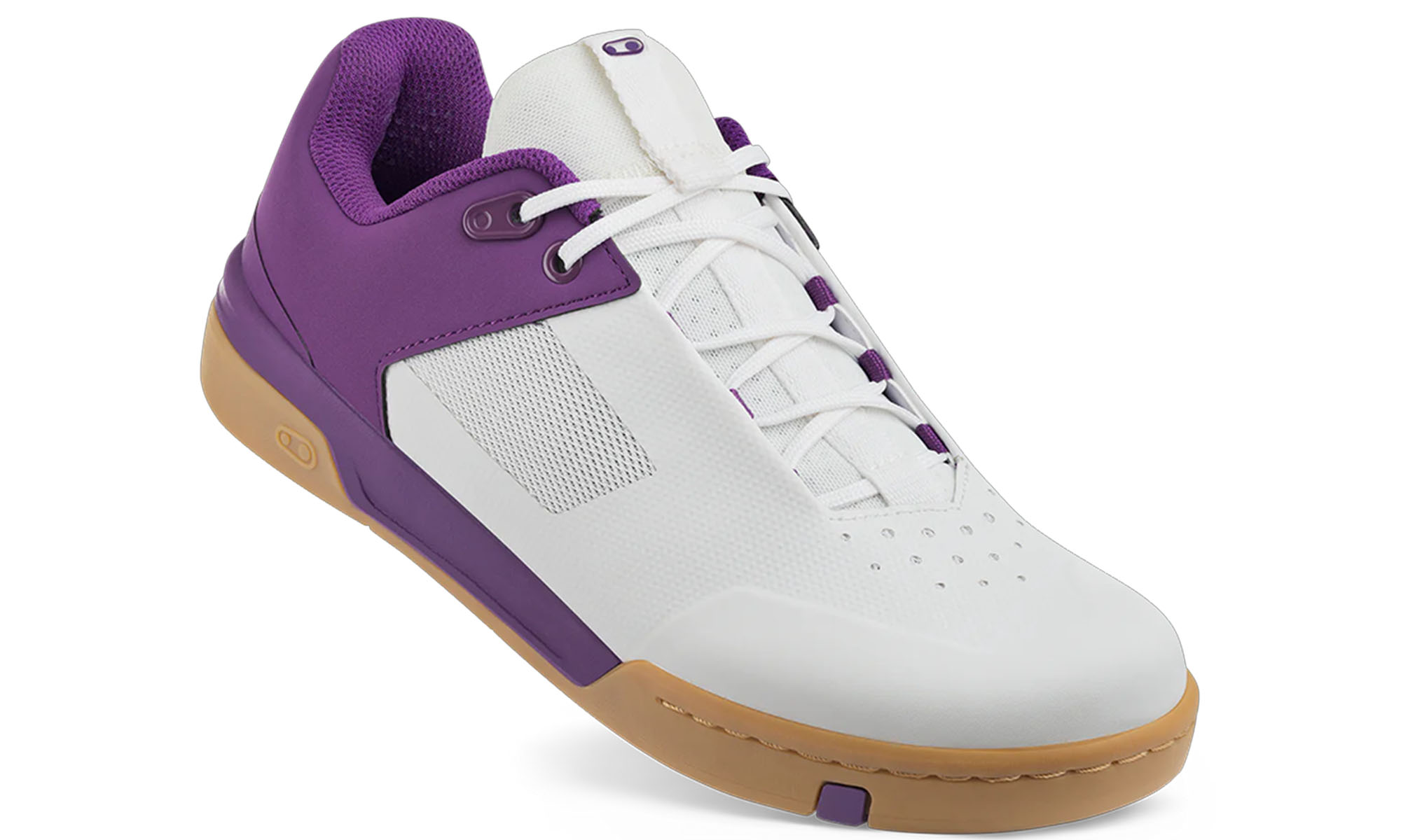 Велообувь CrankBrothers SHOES STAMP LACE WHITE / PURPLE - GUM OUTSOLE - BERNARD KERR, размер 11.0 US (44-45 EU) Велообувь CrankBrothers SHOES STAMP LACE WHITE / PURPLE - GUM OUTSOLE - BERNARD KERR, размер 11.0 US (44-45 EU)