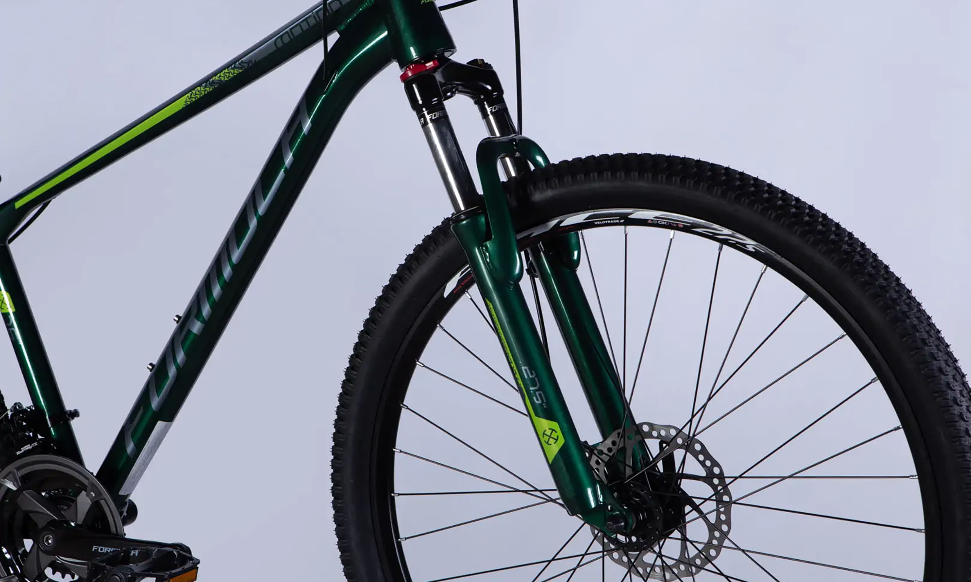 Велосипед Formula MOTION DD FR, 27.5", розмір S, рама-16", рік 2026, зелений 4 Велосипед Formula MOTION DD FR, 27.5", розмір S, рама-16", рік 2026, зелений 4