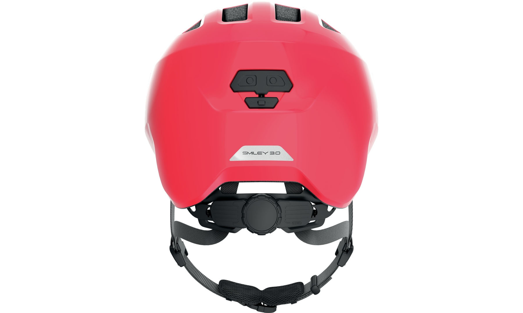 Велошлем детский ABUS SMILEY 3.0 Shiny Red, размер M (50-55 см), глянцевый красный 4