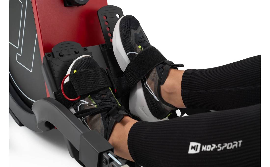 Гребной тренажер Hop-Sport HS-075R Nuke красный 10
