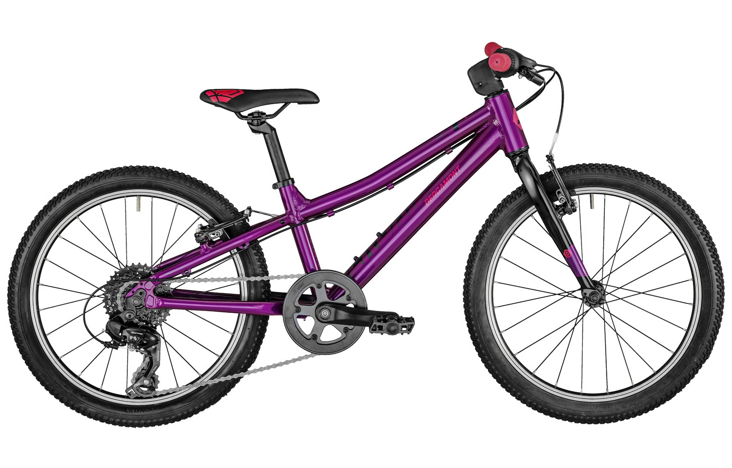 Велосипед Bergamont Bergamonster Girl 20" 2021 Фиолетовый