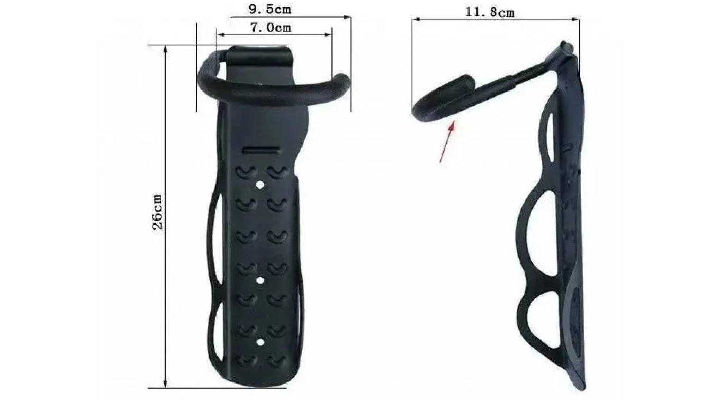 Вешалка Huasion Н-L01 для велосипеда за колесо до 25 кг  2