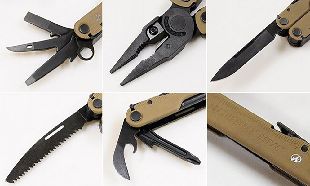 Мультиинструмент LEATHERMAN Rebar Coyote, картонная коробка, синтетический чехол 3