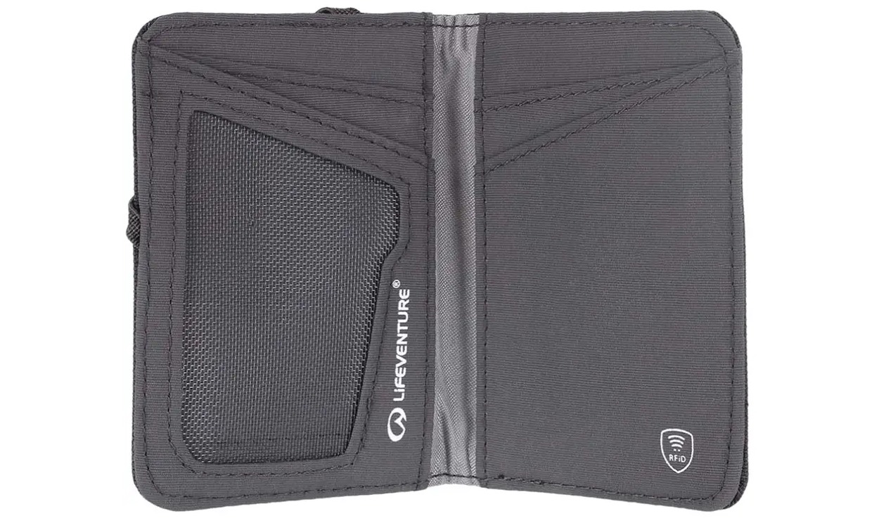 Фотографія Гаманець Lifeventure Recycled RFID Card Wallet grey 8