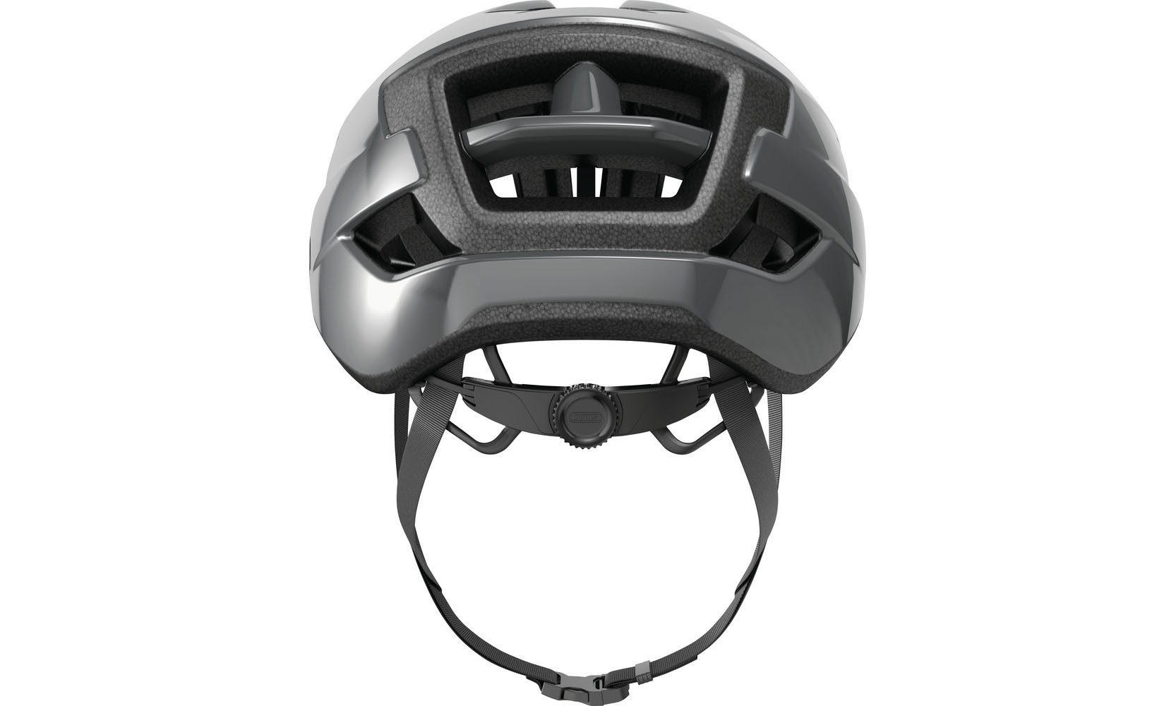 Велошлем спортивный ABUS WINGBACK race grey, размер L (57-61 см), серый 4
