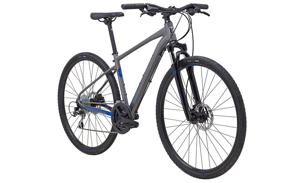 Фотография Велосипед Marin SAN RAFAEL DS2 28" (2021) 2021 серо-синий 3