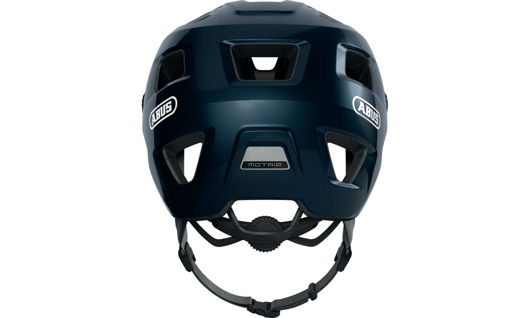 Велошлем спортивный ABUS MOTRIP Midnight Blue, размер L (57-61 см), темно-синий 4