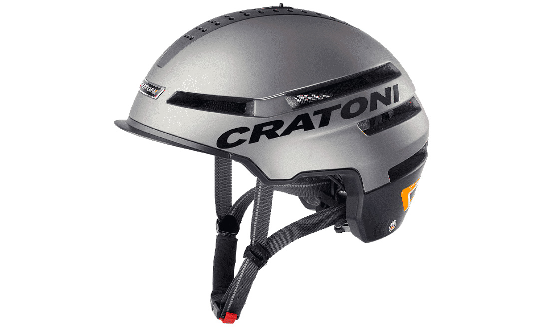 Фотографія Велошлем Cratoni SmartRide розмір L (58-61 см), Сірий