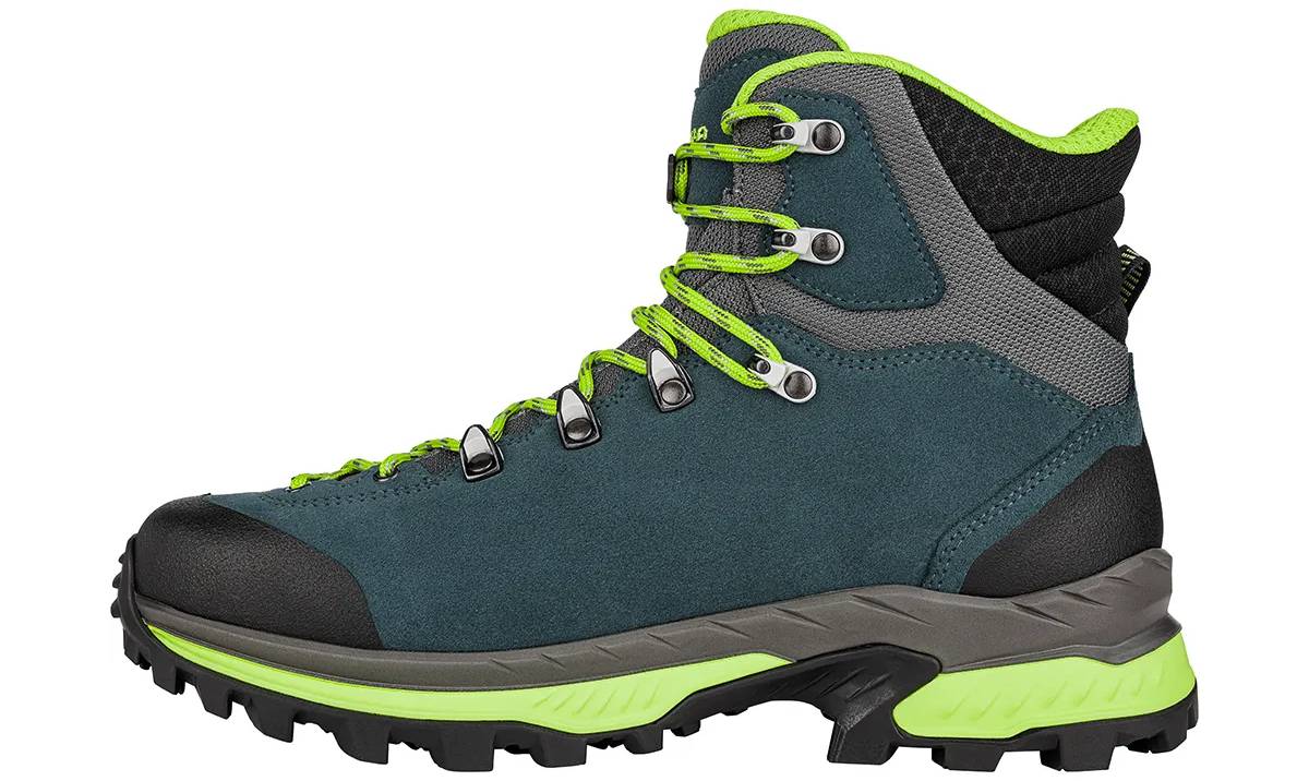 Фотография Ботинки LOWA Randir GTX MID blue-lime размер 42.5 