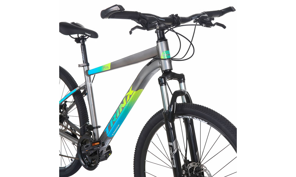 Велосипед Trinx M116 Elite 27.5" размер L рама 20 2022 Grey-Blue-Yellow 4