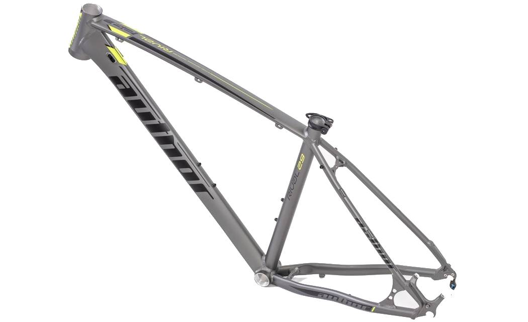 Рама велосипедна AUTHOR Rival II 29" розмір XL рама 21" 2023 Сріблястий 2 Рама велосипедна AUTHOR Rival II 29" розмір XL рама 21" 2023 Сріблястий 2