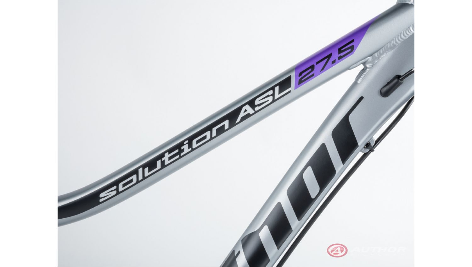 Велосипед AUTHOR Solution ASL 27.5" рама M (2023) Сірий 2