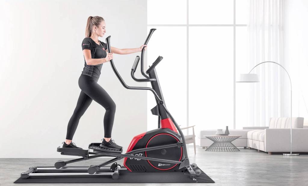 Орбитрек электромагнитный Hop-Sport HS-095CF Prizm Black+ мат 14