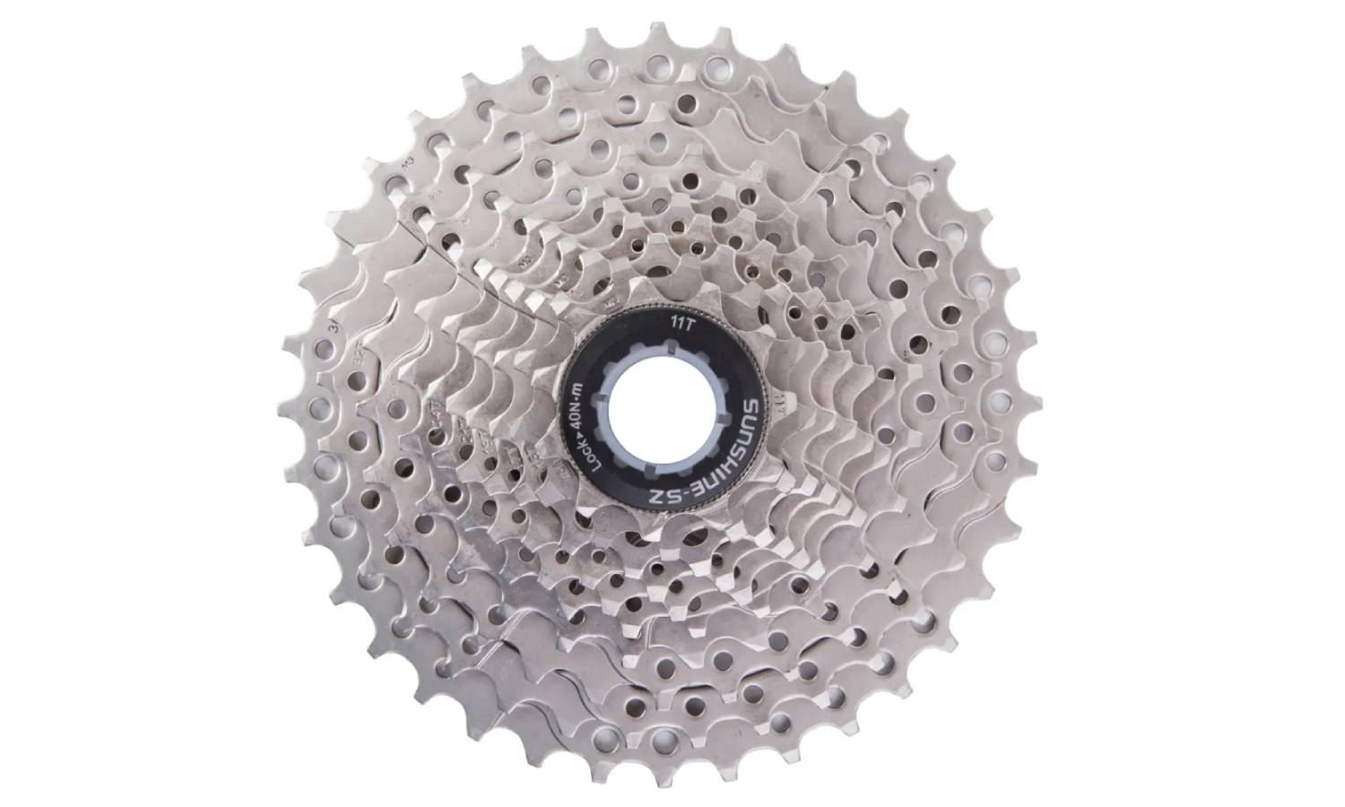 Кассета SUNSHINE CS-HR10-36, 10-скоростей, 11-36Т, Сталь, серебристый