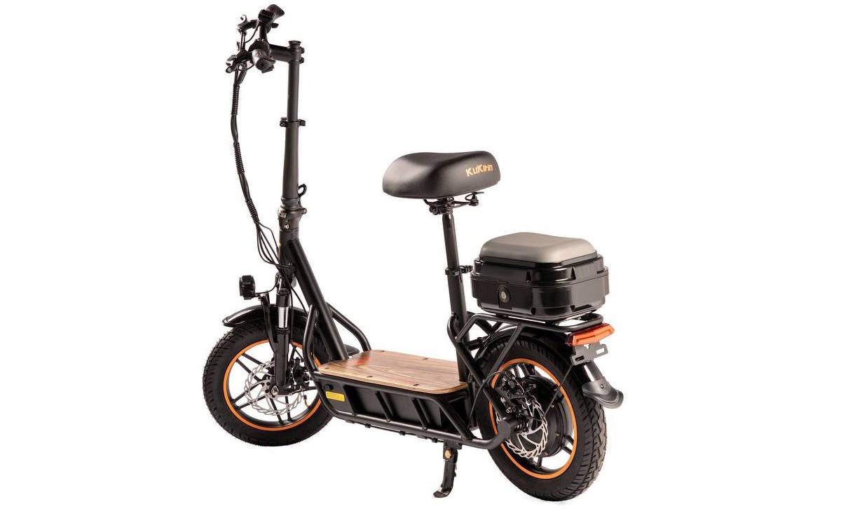 Електросамокат KUGOO KIRIN C1 Pro (500 Вт; 25 Аh; 48 В), чорний 3
