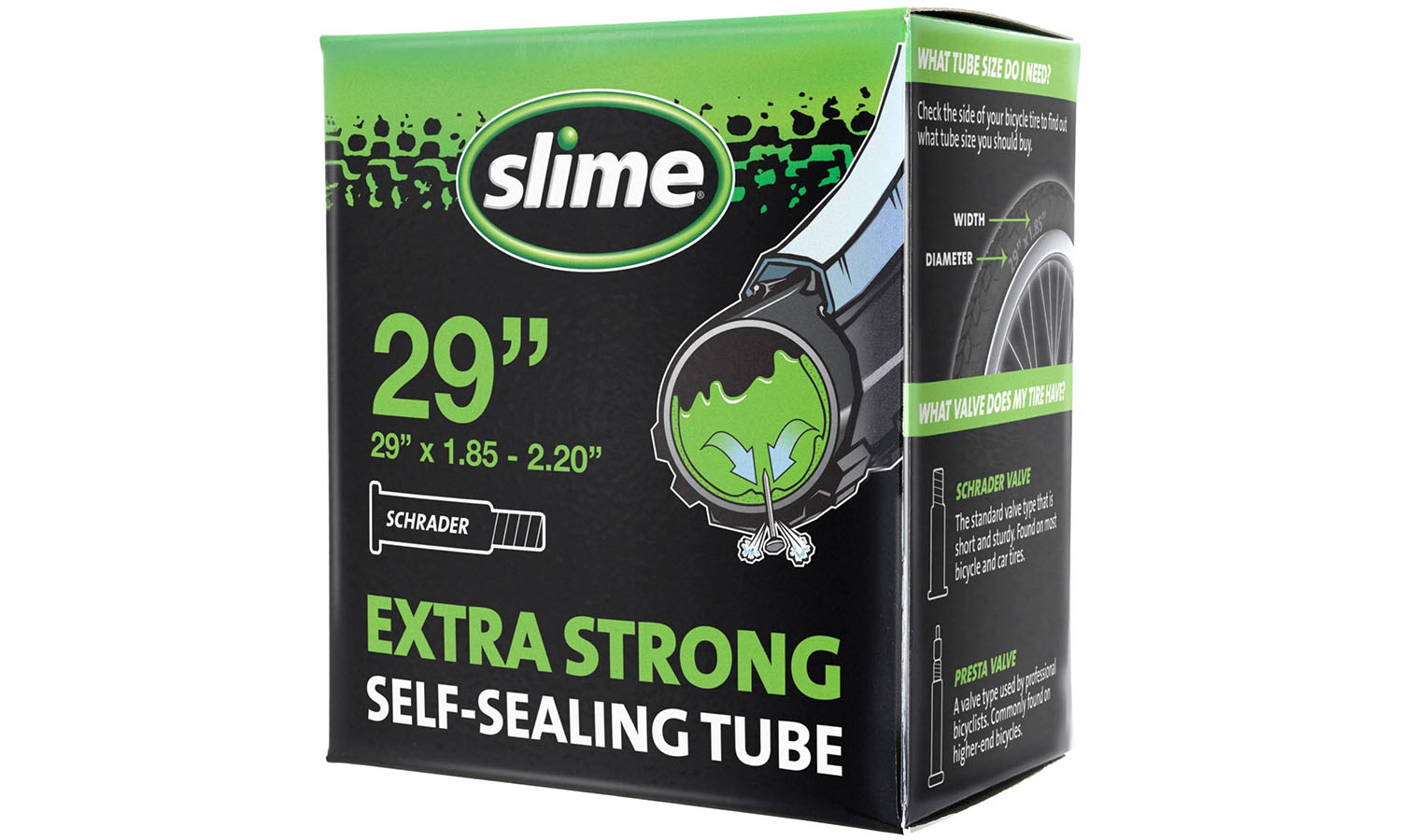 Фотография Камера Slime Smart Tube 29" x 1.85 - 2.20" AV с герметиком 