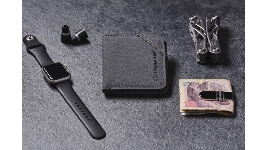 Гаманець Lifeventure Recycled RFID Compact Wallet grey 10