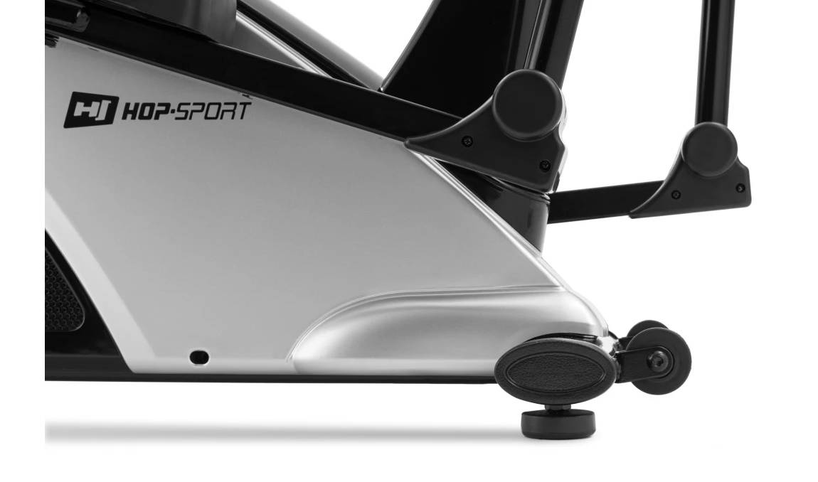 Орбітрек Hop-Sport HS-060C Blaze чорно-сріблястий iConsole+ мат (2020) 4