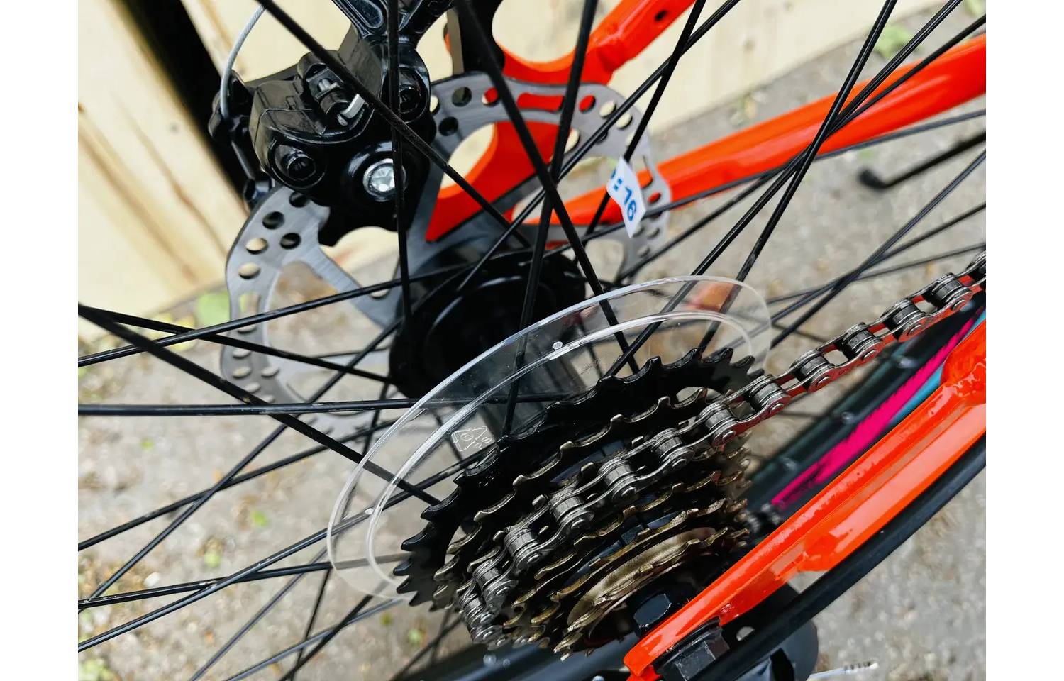 Фотография Велосипед подростковый Viper Extreme D 24" размер XXS рама 13 2024 Оранжевый 2