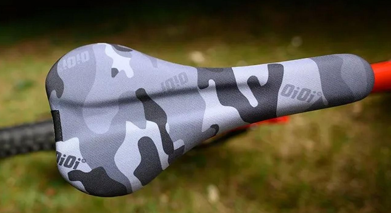 Седло DMR Oi-Oi Snow Camo (снежно-камуфляжное) 6
