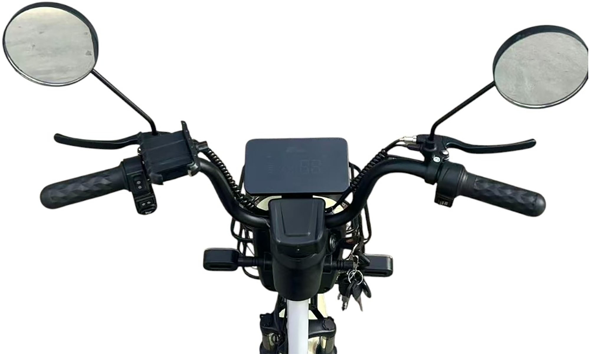Велосипед з електромотором SPARK BUDDY 14", 48V/500W/12Ah, рік 2026, Бежевий 2