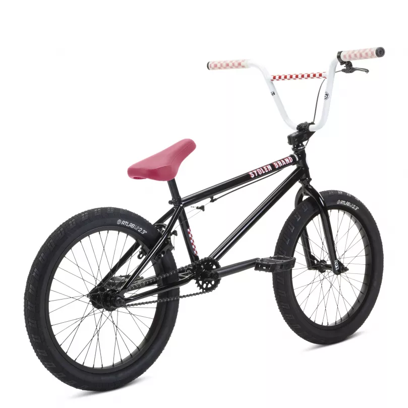 Велосипед Stolen STEREO (20.75"ТТ) 20" 2023 Черно-красный 3