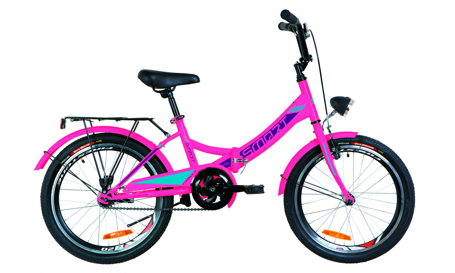 Фотография Велосипед 20" Formula SMART, с фонарём (2019) 2019 Розовый 