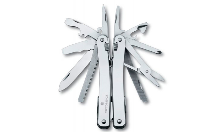 Фотография Мультитул Victorinox SwissTool Spirit 3.0224.L серебристый