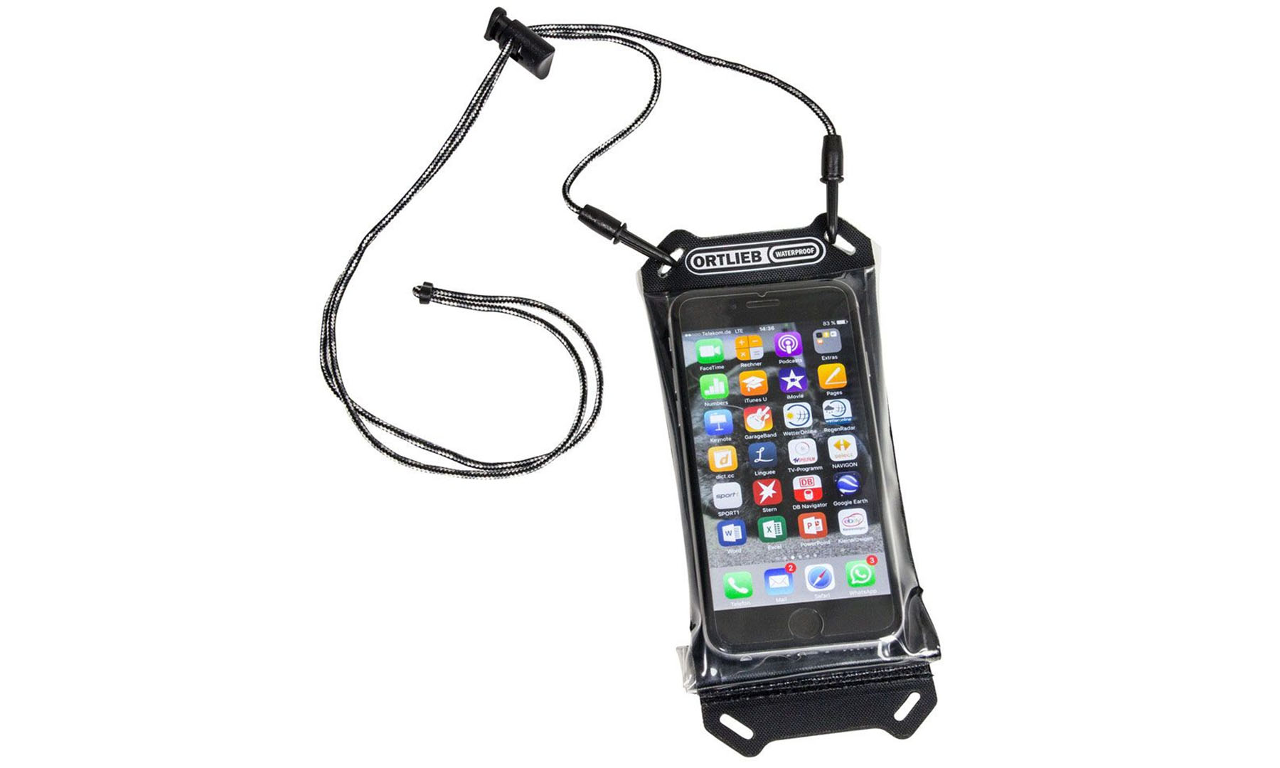 Гермочохол для гаджетів Ortlieb Safe-It чорний-прозорий, L 2 Гермочохол для гаджетів Ortlieb Safe-It чорний-прозорий, L 2