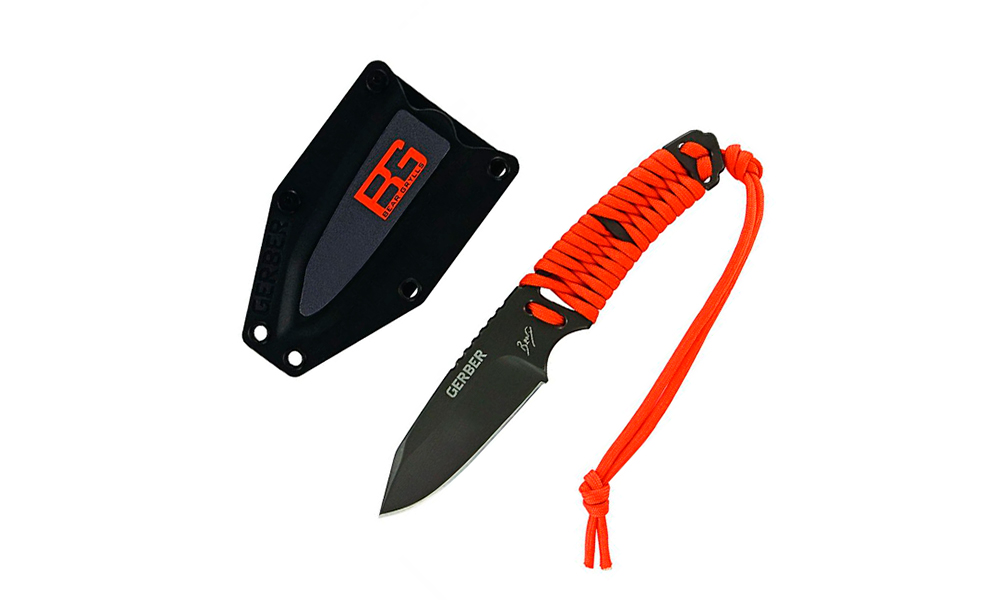 Фотографія Ніж Gerber Bear Grylls Survival Paracord Knife чорно-червоний