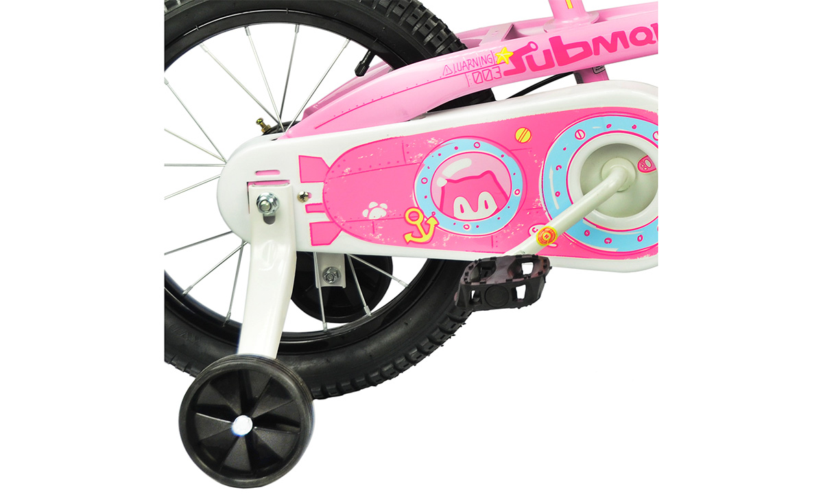 Велосипед детский RoyalBaby Chipmunk Submarine 16" Розовый 3