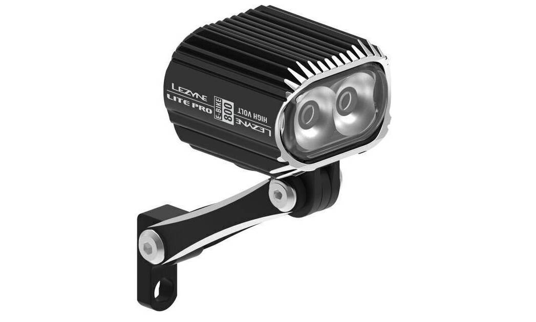 Передний свет для электровелосипеда Lezyne E-Bike Lite Pro Drive, 800 люмен, черный 