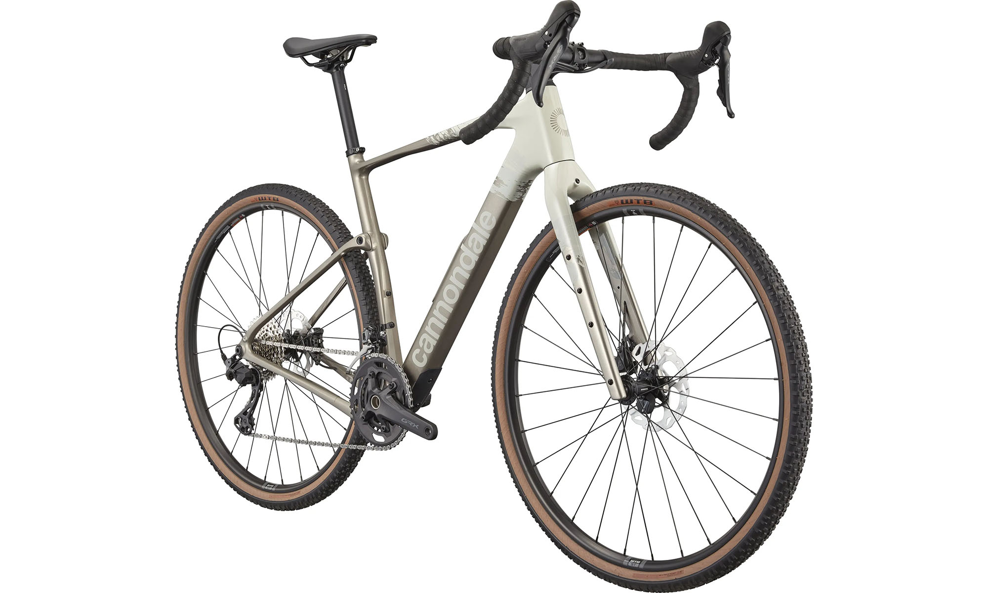Велосипед Cannondale TOPSTONE Carbon 3 GRX 2x 28", розмір L, рама 56, рік 2026, світло-сірий 2