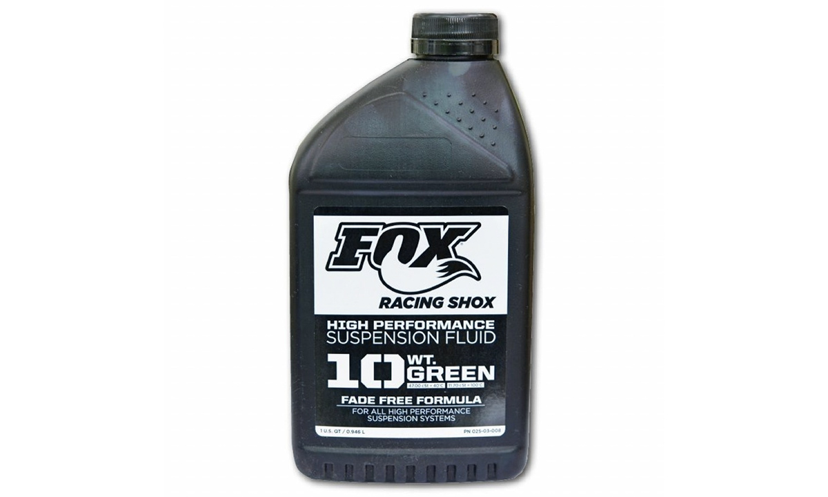 Фотографія Олія FOX Suspension Fluid 946 мл 10 WT Green