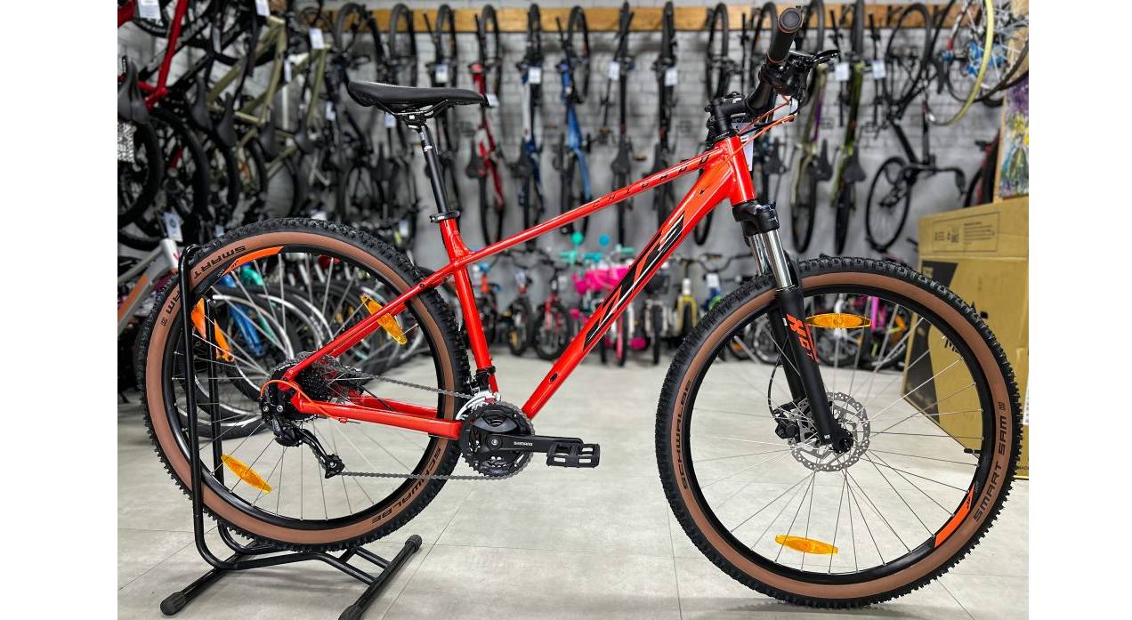 Фотография Велосипед KTM CHICAGO 291 29", размер S рама 38см (2022) Оранжевый 3