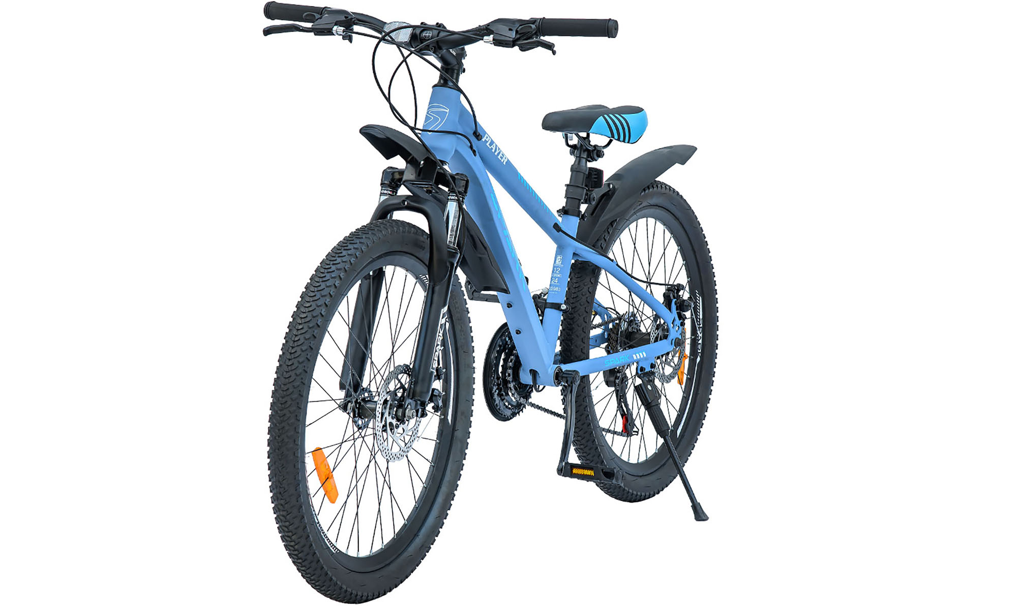 Велосипед SPARK PLAYER 24", розмір XXS, рама 12", рік 2025, синій 2