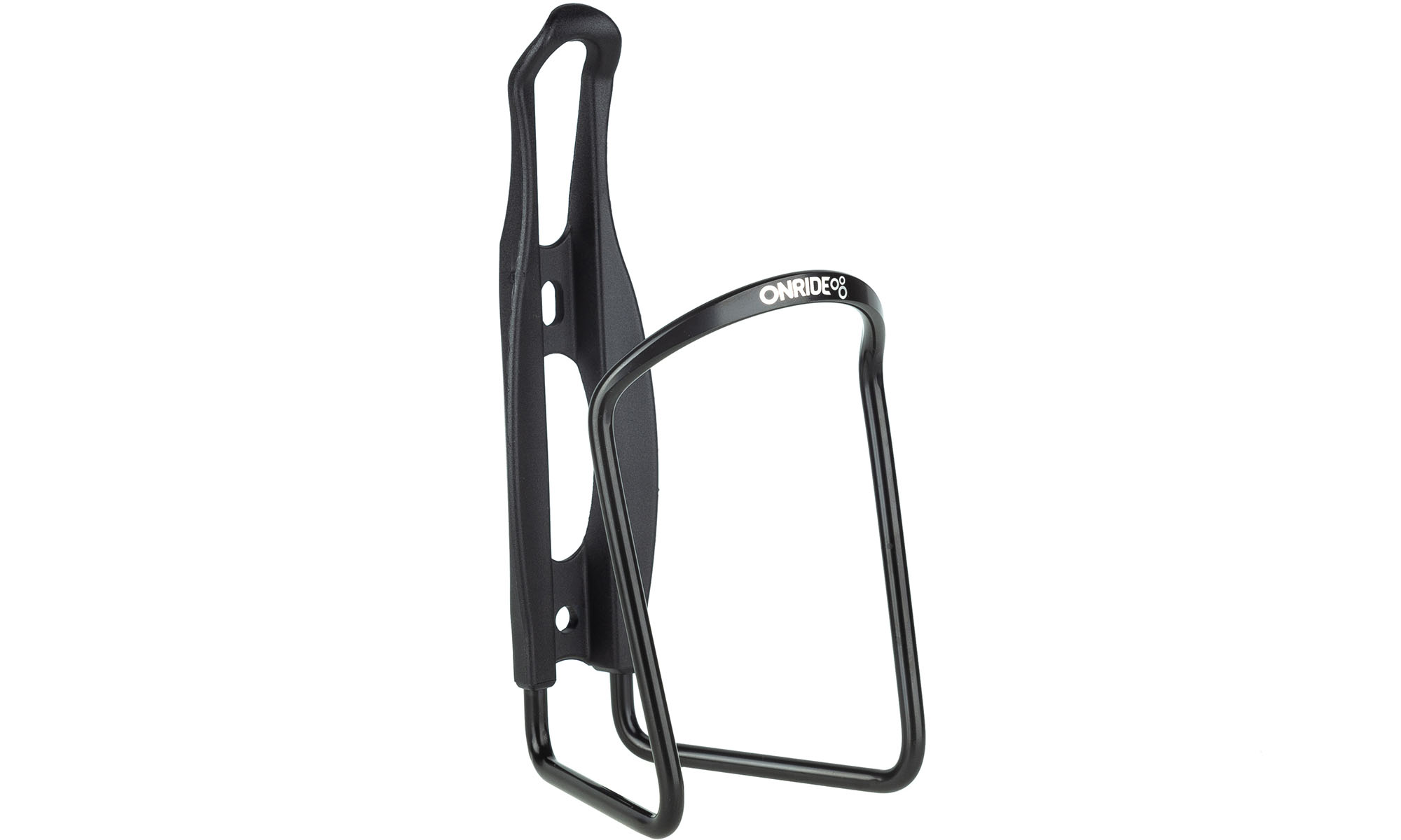 Флягодержатель ONRIDE Ron алюминиевый, серебристо-черный  