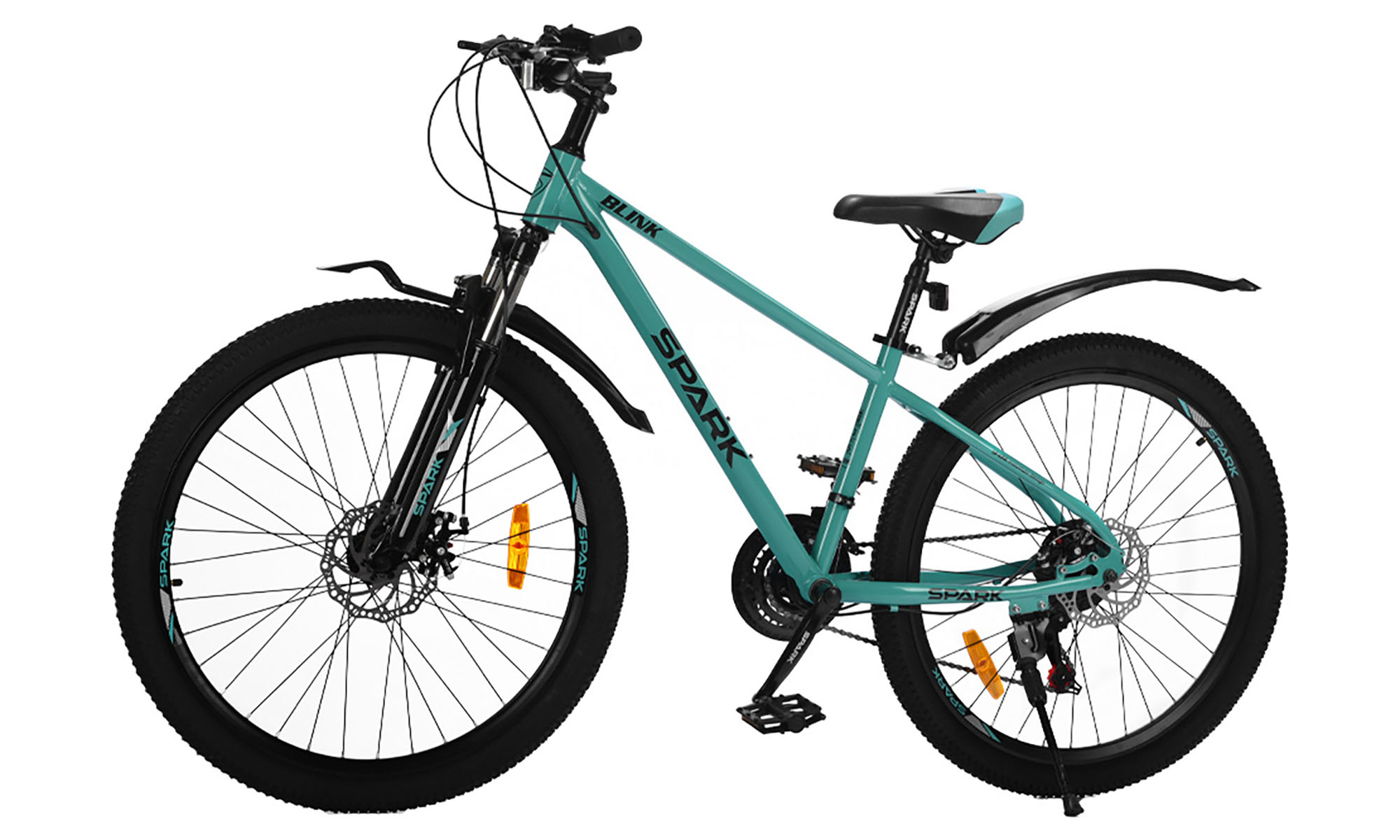 Велосипед SPARK BLINK 26", размер XS, рама 13", год 2026, мятный 2