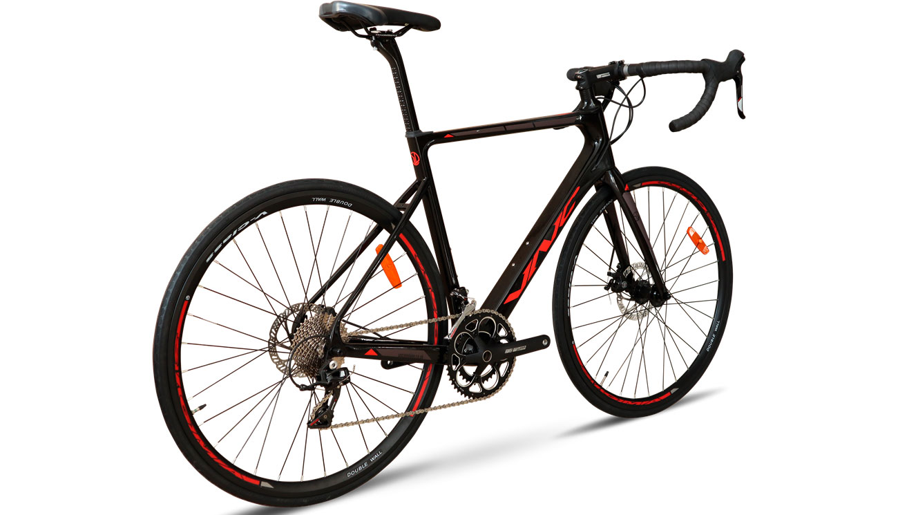 Фотографія Велосипед VNC TimeRacer Team 28" розмір L рама 54 см 2023 Чорно-червоний 3