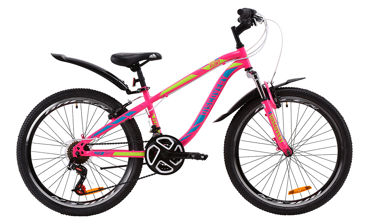 Фотография Велосипед Discovery 24" FLINT AM Vb-r (2020) 2020 Розово-голубой