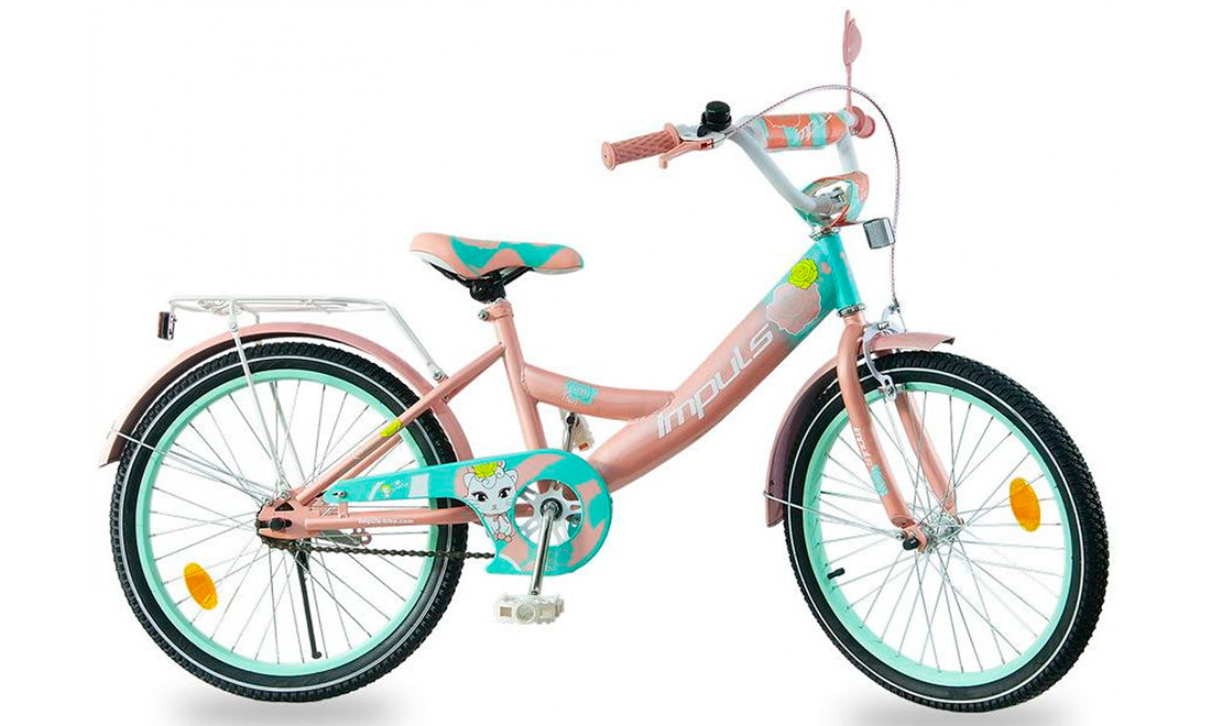 Фотографія Велосипед Impuls Kids 20" (2020) 2020 Бежевий