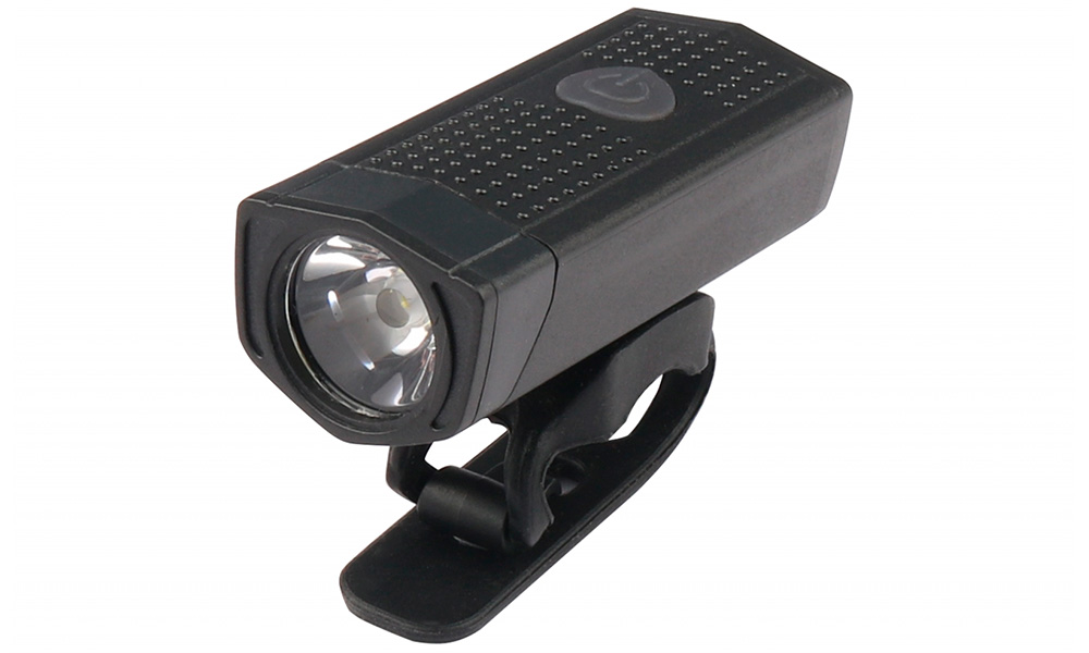 Фонарь передний BC-FL1616 300 лм LED питание Li-on 1100 мАч USB, черный 