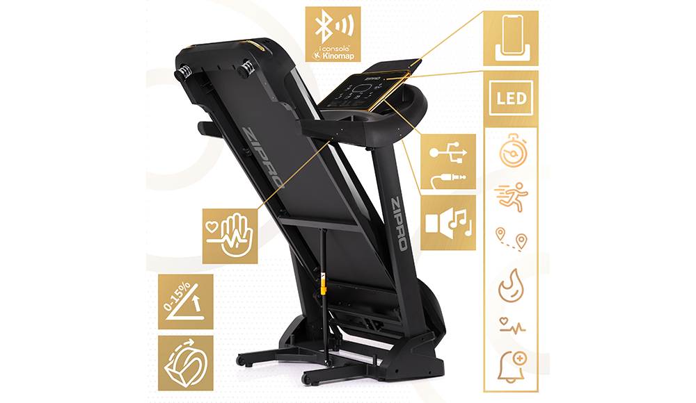 Беговая дорожка Zipro Pacemaker Gold iConsole+ 2