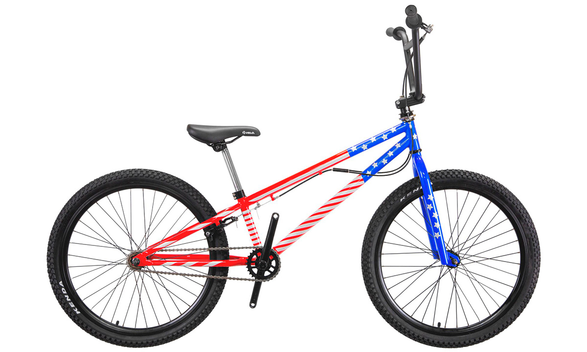 Фотография Велосипед Titan BMX ENDO 24" (2019) 2019 Красно-синий