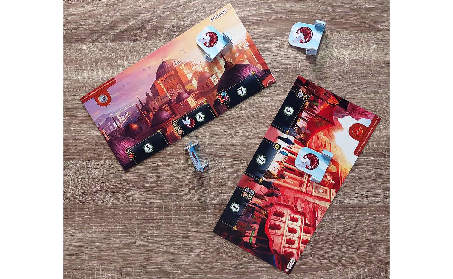 Настольная игра 7 Чудес: Города (7 Wonders (Second Edition): Cities) дополнение 4