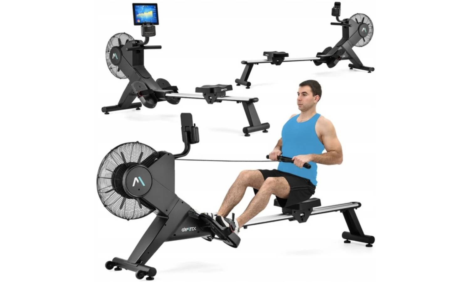 Гребной тренажер Gymtek XR2000 аэромагнитный 2