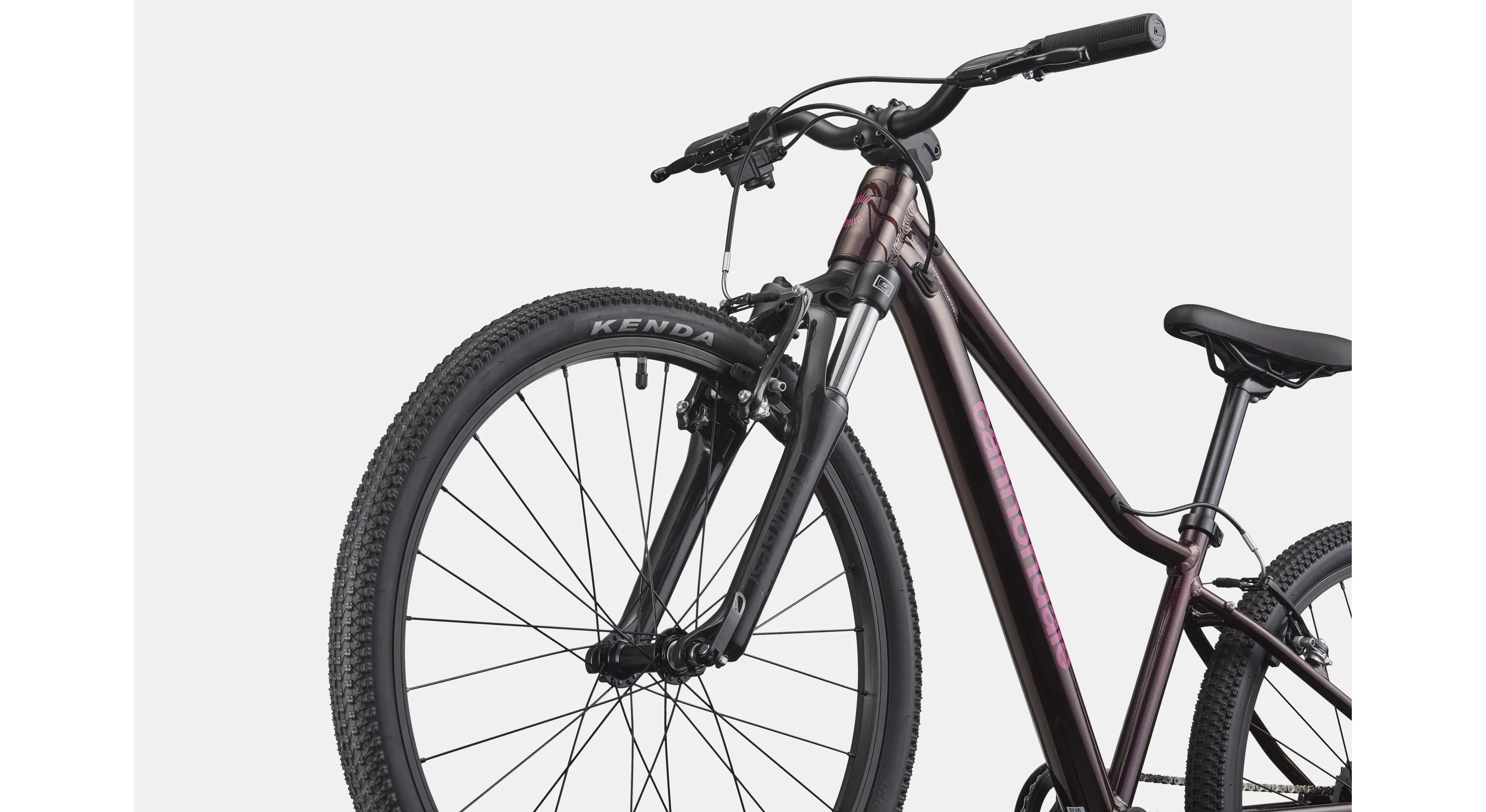 Велосипед Cannondale Trail OS 24", размер XXS, год 2026, темно-фиолетовый 3