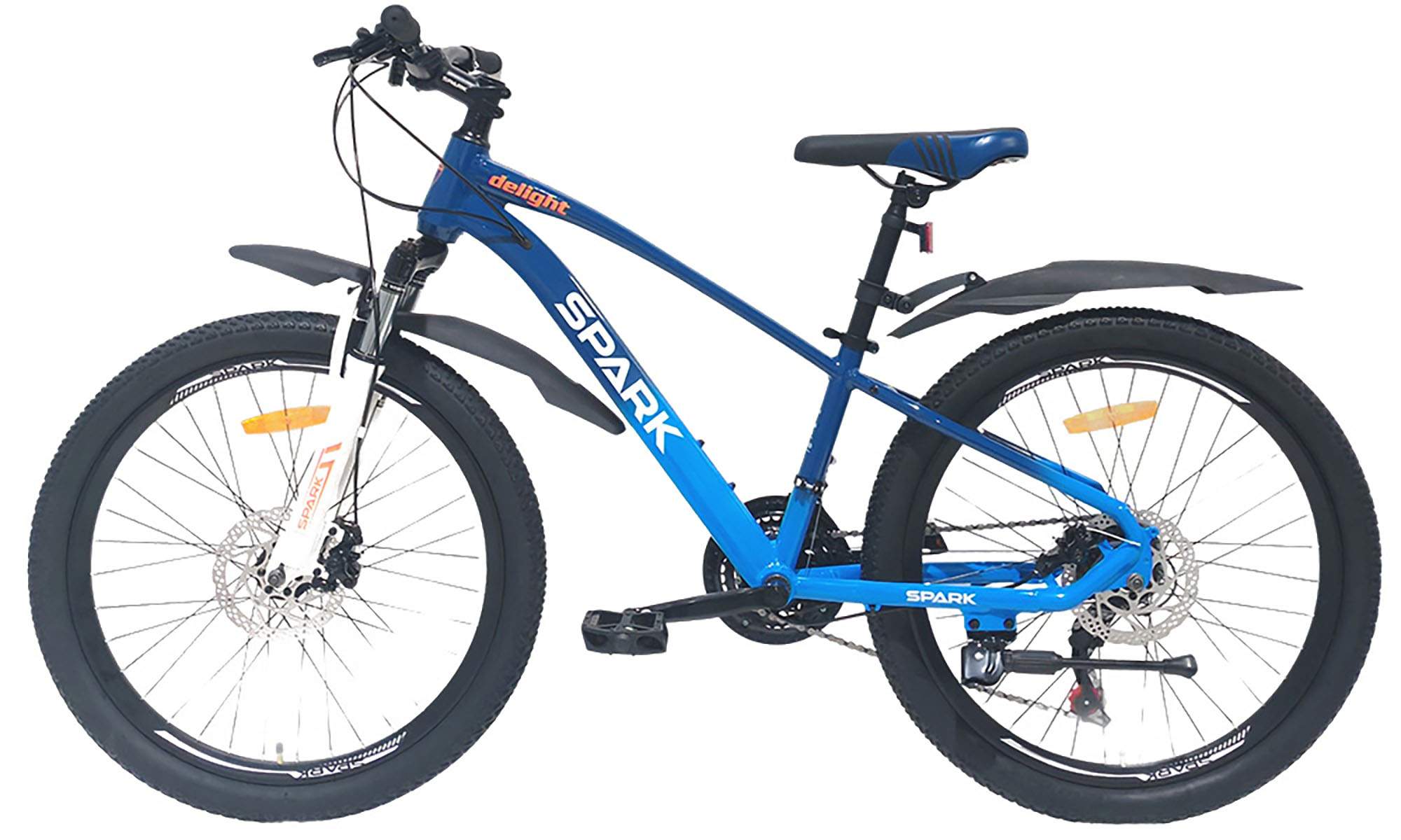 Велосипед SPARK DELIGHT 24" рама 12", год 2025, синий 3 Велосипед SPARK DELIGHT 24" рама 12", год 2025, синий 3